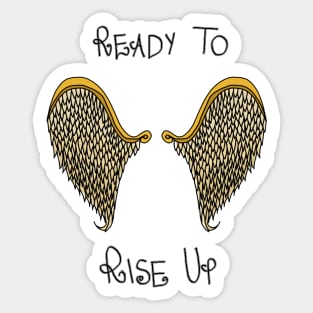 Rise up Sticker